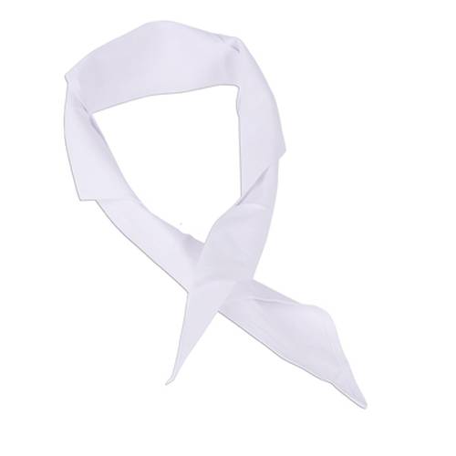 CHEF EQUIP Chefs Uniforms - Triangle Neck Tie - White - UNI5010
