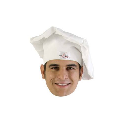 CHEF EQUIP Chefs Uniform - Chefs Poly Cotton Hat - UNI5016