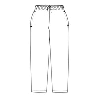 CHEF EQUIP Chefs Uniform - Baggies Black - Small - Drawcord - UNI7041