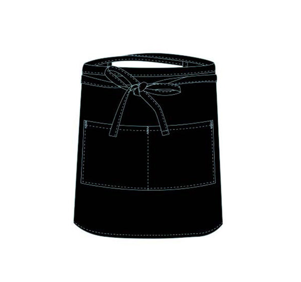 CHEF EQUIP Chefs Uniform - Bar Denim Apron - UNI9001