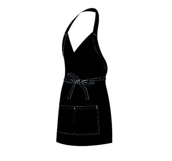 CHEF EQUIP Chefs Uniform - Full Bib Denim Apron - UNI9003