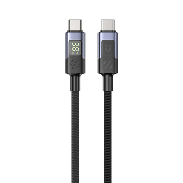 UNITEK 1M USB2.0 60W CM/CM BLK(C14158ABK01) - CAB-USB2.0-CM-1M