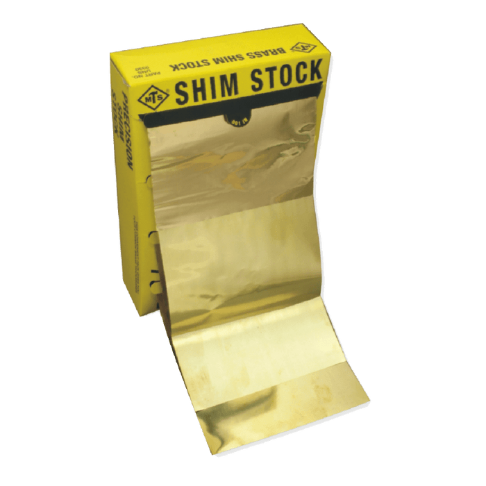 Shim Stock Mts Brass Box 4 Xthickness X1 M Uns0330