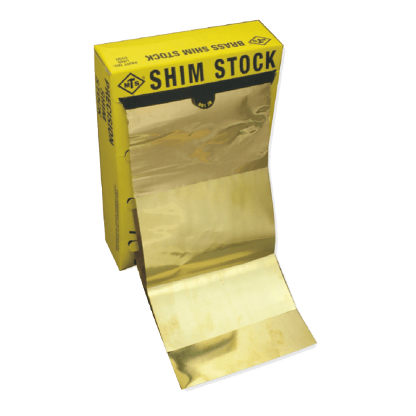 Shim Stock Mts Brass Box 4 Xthickness X1 M Uns0330