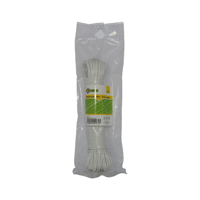 Wash Line 3 X15 M Wire Core Pvc Coated Uns1550
