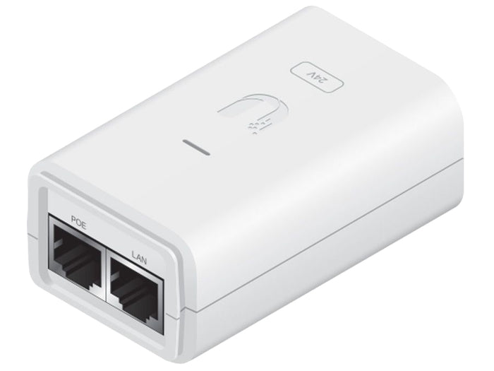 Ubiquiti Gigabit PoE Adapter 24V 24W POE-24-24W-WH | Network Power Adapter