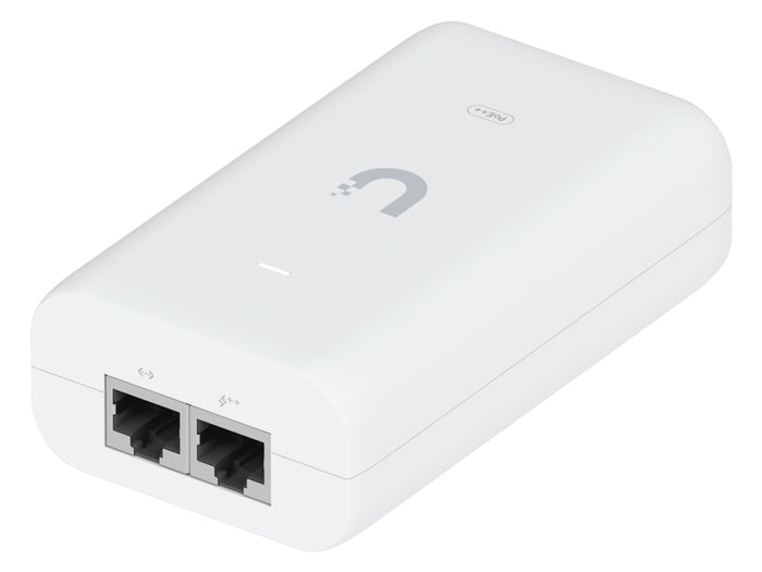 Ubiquiti Gigabit PoE+ Adapter: 48V 60W U-POE++ - Power your network devices with reliable Ubiquiti PoE adapter.