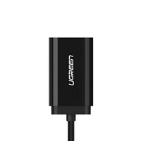 UGREEN USB to 3.5mm External Stereo Sound Adapter - Black