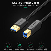 UGREEN US210 USB-A Printer Cable 2M - Black-US210-10372