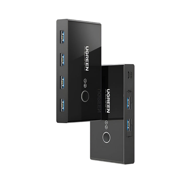 UGREEN USB 3.0 4-Port Switch Box, with 1.5m USB Cables-US216-30768
