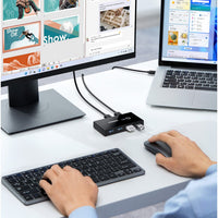 UGREEN USB 3.0 4-Port Switch Box, with 1.5m USB Cables-US216-30768