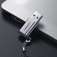 UGREEN USB 3.0 Male to Type-C 3.1 Female Adapter, Data Transfer and Charging