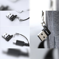 UGREEN USB A Male to USB Type-C Female Adapter (Black)