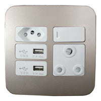 Major Tech VETi 1 - USB2 Socket Combination - Complete | USB2WCN - image 1