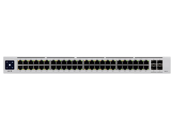 Ubiquiti UniFi USW-48-POE: 48-Port Gigabit PoE Switch with 32 PoE+ Ports & 4 SFP. Ideal for Business Networks - chavda.com