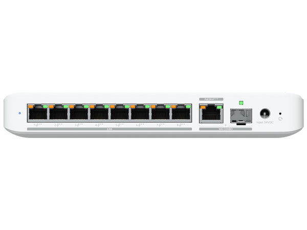 Ubiquiti UniFi Flex 2.5G PoE 8 Port PoE with 10G Combo Uplink | USW-Flex-2.5G-8-PoE