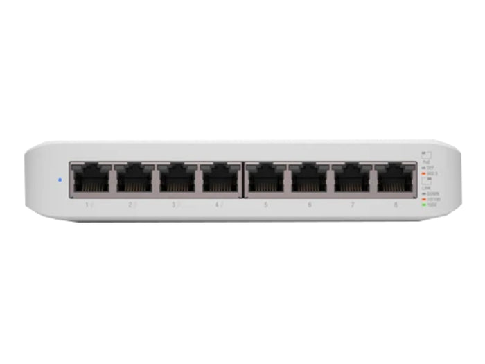 Ubiquiti UniFi Switch Lite 8 Port Gigabit 4PoE 52W | USW-Lite-8-POE