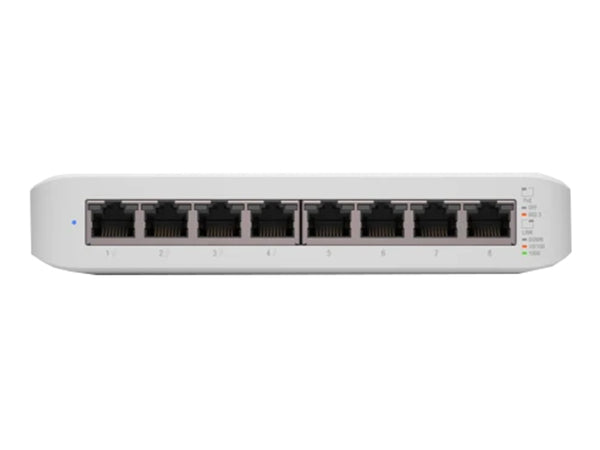 Ubiquiti UniFi Switch Lite 8 Port Gigabit 4PoE 52W | USW-Lite-8-POE