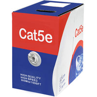 Scoop Unbranded 305m Box Cat5e CCA Grey UTP Cable - UTP-305CU