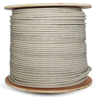 Linkbasic 305m Drum Cat5e Solid Shielded Grey FTP Cable