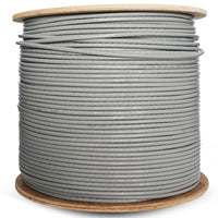 CAT6 Cable - UTP Grey Ethernet Cable 500m Drum for Reliable Network Connection at chavda.com