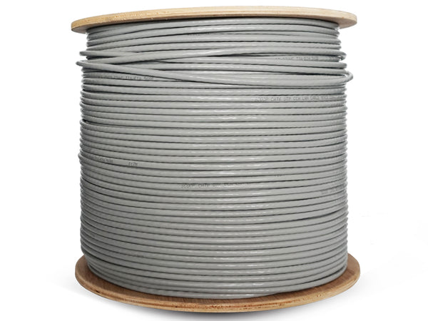 CAT6 Cable - UTP Grey Ethernet Cable 500m Drum for Reliable Network Connection at chavda.com