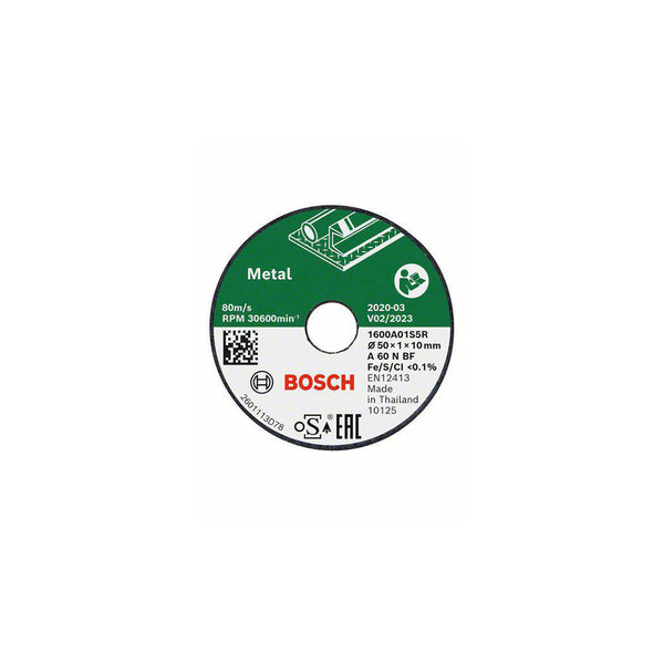 Bosch Bosch Accessories 1600A01S5Y Cutting disc straight 50 mm 10 mm 1 pc for Bosch angle grinder Easy Cut & Grind -  1600A01S5Y