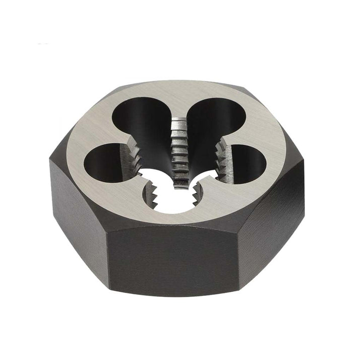 HSS Hex Die 12x1.75mm - Thread Cutting Die for Bolt Making by chavda.com