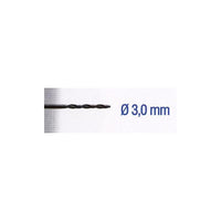 3mm HSS Twist Drill Bit - Precision Drilling for Wood, Metal, & Plastic