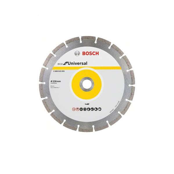 Bosch Universal Diamond cutting discs - ECO for 230 x 22,25 - Segmented (Box of 10) 2608615031