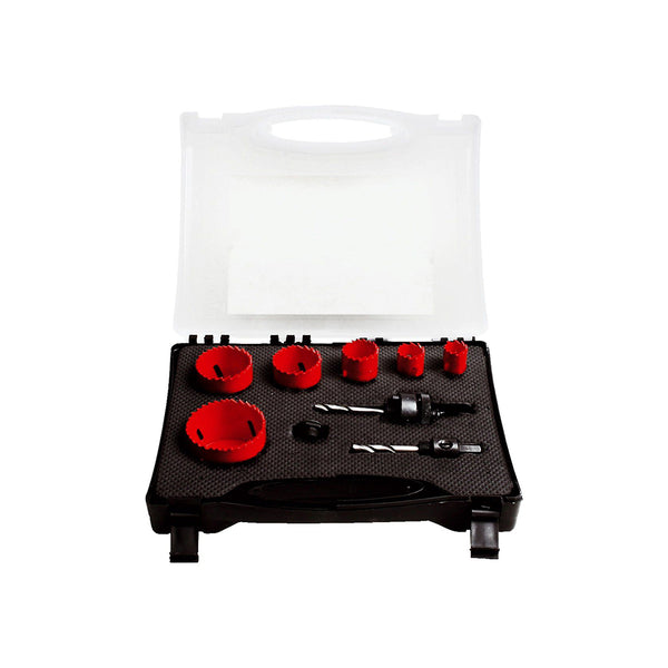 HellermannTyton WHS9KT 9 Piece Bi-Metal Holesaw Kit