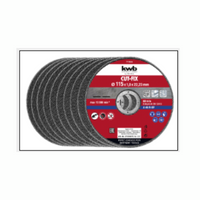KWB Cut-Fix 115x1.0x22.23mm Metal Cutting Discs | Thin Cut-Off Wheels