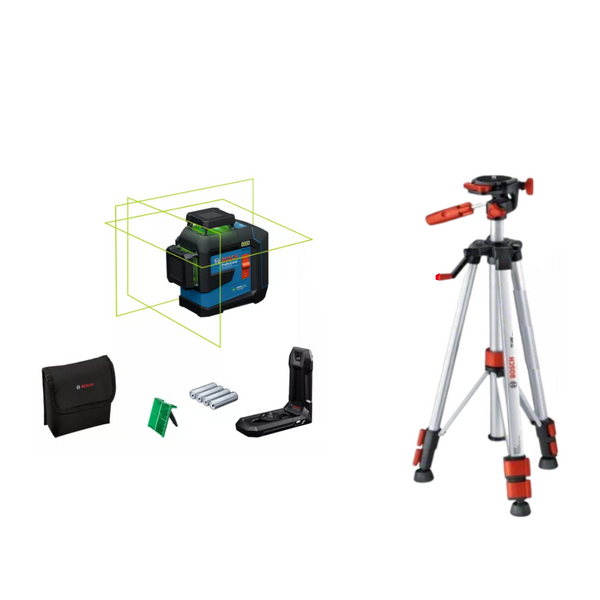 Bosch Self Levelling Green Beam Line Laser GLL 80-33 G -0601065500 + free BT 150