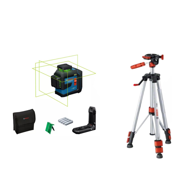Bosch Self Levelling Green Beam Line Laser GLL 80-33 G -0601065500 + free BT 150