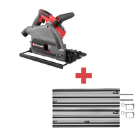 EINHELL Professional Cordless Plunge Cut Saw TP-PS 18/165 Li BL with Guide Rail - Precision Cutting Power X-Change