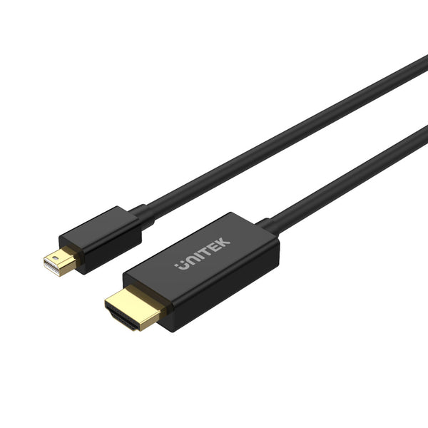 UNITEK V1152A 2M 4K @30HZ MINI DISPLAYPORT TO HDMI 1.4 CABLE - CAB-MINIDP-HDMI-4K-U