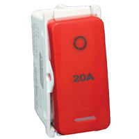 Major Tech 20A Double Pole Switch Module (1 Mod) RD V121DRD