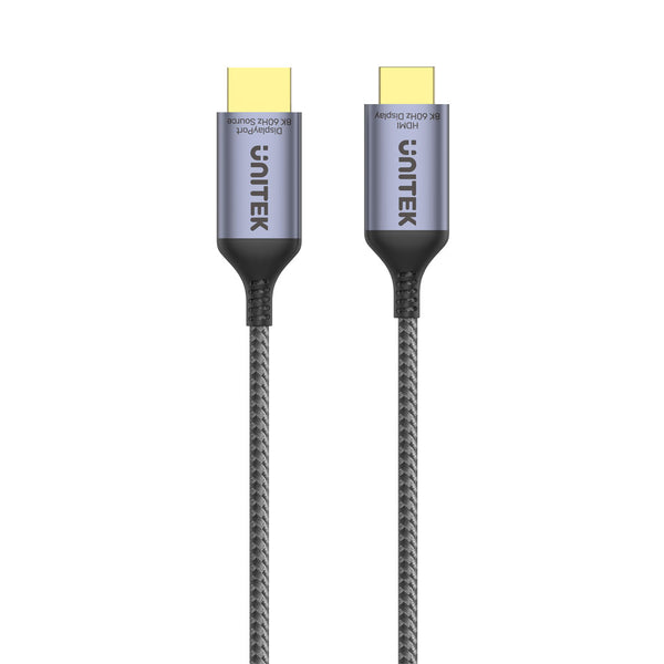 UNITEK 1.8M DISPLAYPORT TO HDMI (8K) (V1610A01) - CAB-DP-M-ADA-1.8M