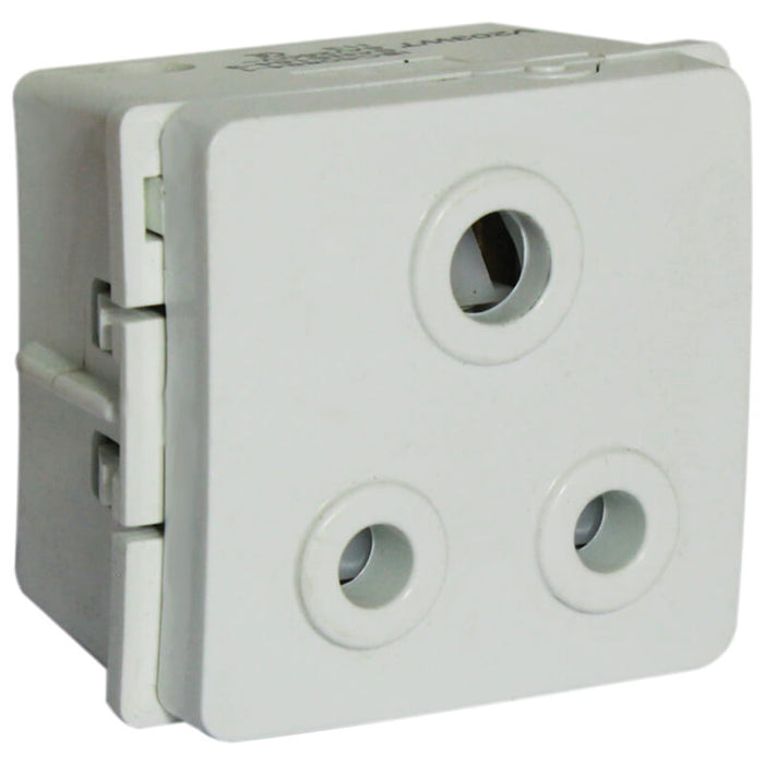 Major Tech 6A RSA Socket Module (2 Mod) WT V203WT