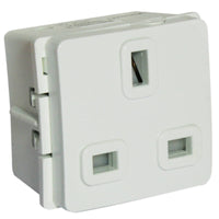 Major Tech VETi 1 - 13A British Socket Outlet - Modular | V204WT