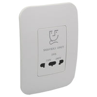Major Tech Shaver Socket WT/WT (100mmx50mm) V23WTC