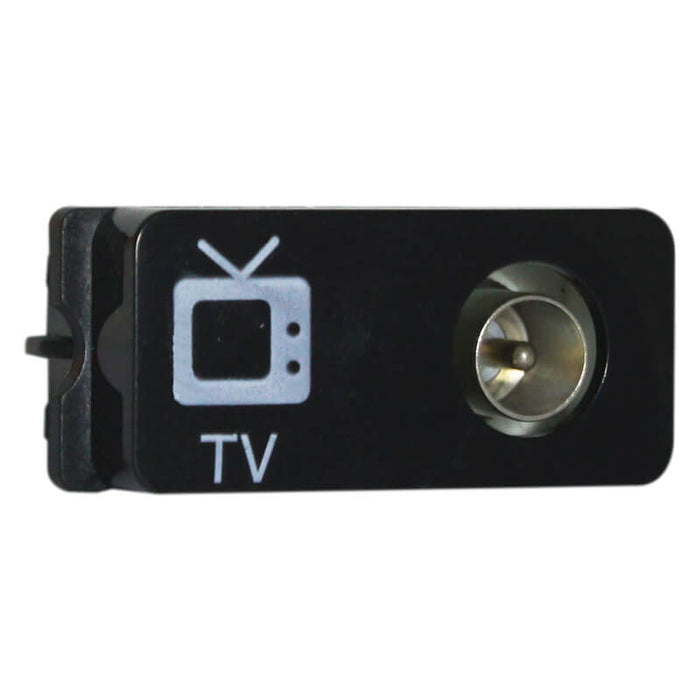 Major Tech VETi 1 - TV Socket Outlet - Modular | V301BK