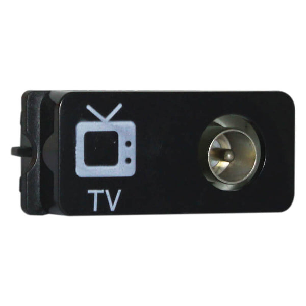 Major Tech VETi 1 - TV Socket Outlet - Modular | V301BK