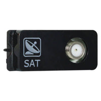 Major Tech VETi 1 - Satellite Socket Outlet - Modular | V302BK