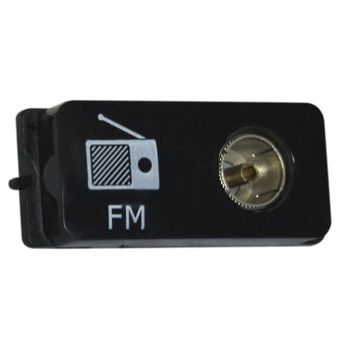 Major Tech VETi 1 - FM Socket Outlet - Modular | V303BK