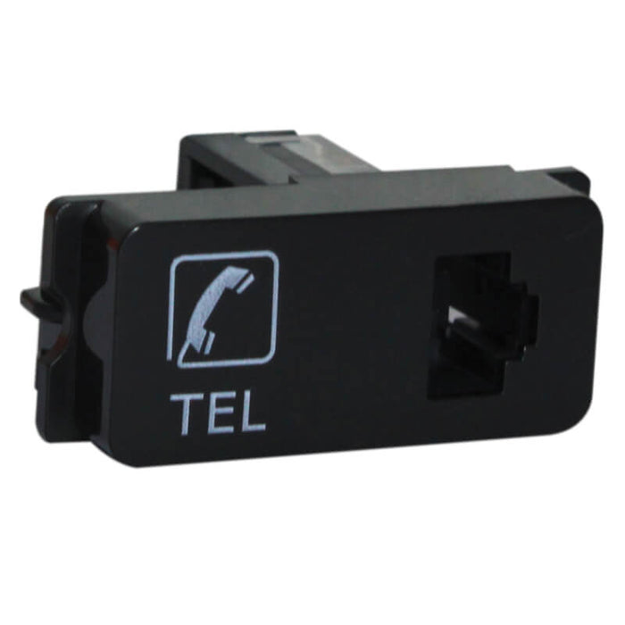 Major Tech VETi 1 - Telephone Socket Outlet - Modular | V304BK