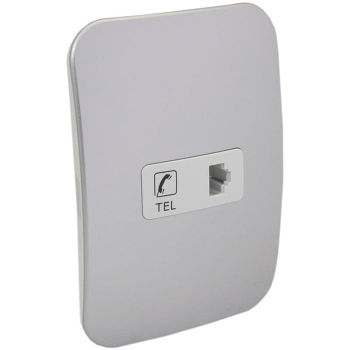 Major Tech Telephone Socket (RJ11) Module WT/SV (100mmx50mm) V304CWSV