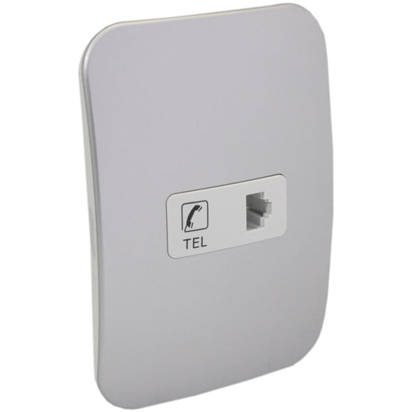 Major Tech Telephone Socket (RJ11) Module WT/SV (100mmx50mm) V304CWSV