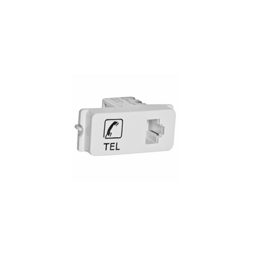 Major Tech Telephone Socket (RJ11) Module (1 Mod) WT V304WT