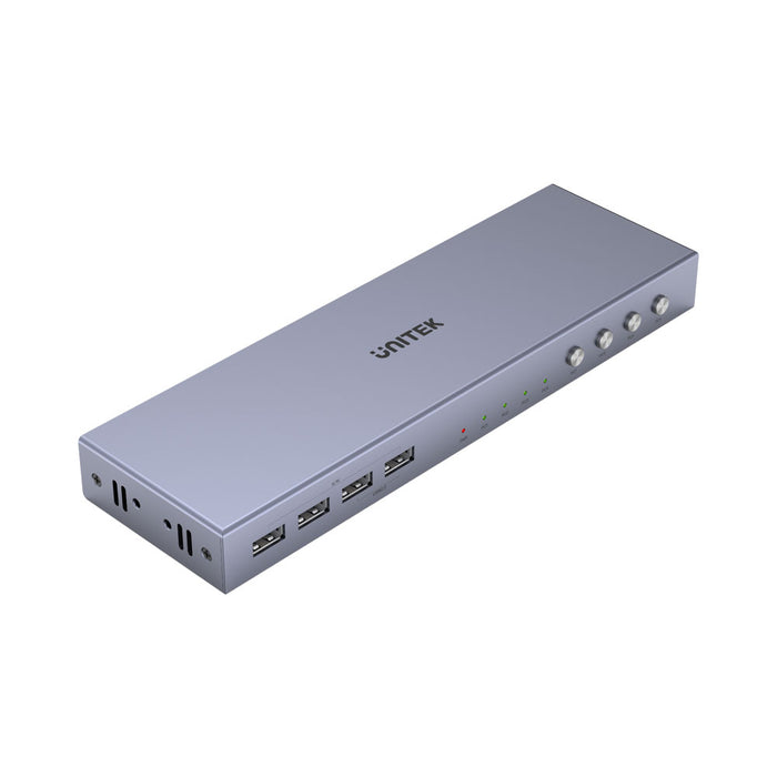 UNITEK HDMI 4K KVM SWITCH 4IN1 OUT 4-PORT (V306A) - KVM-HDMI-USB-4PORT-U